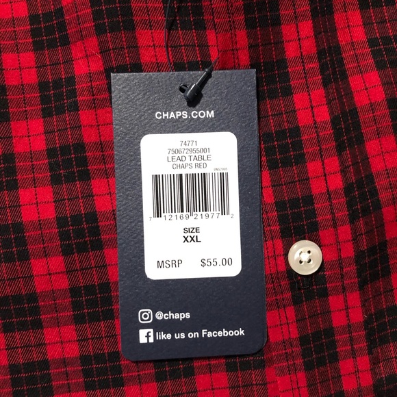 Men’s Chaps button down - Picture 2 of 2